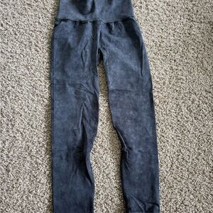 Yelete Charcoal High-Waisted Leggings